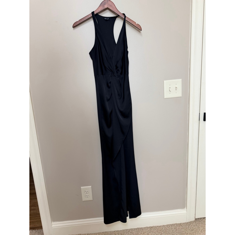NBD x Revolve Satin Maxi Dress